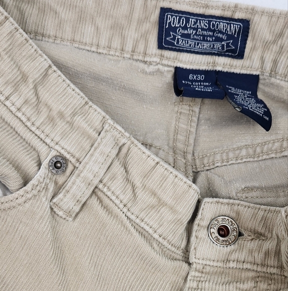 Polo Jeans Company Corduroy Style Straight Leg Pants. - Picture 4 of 11